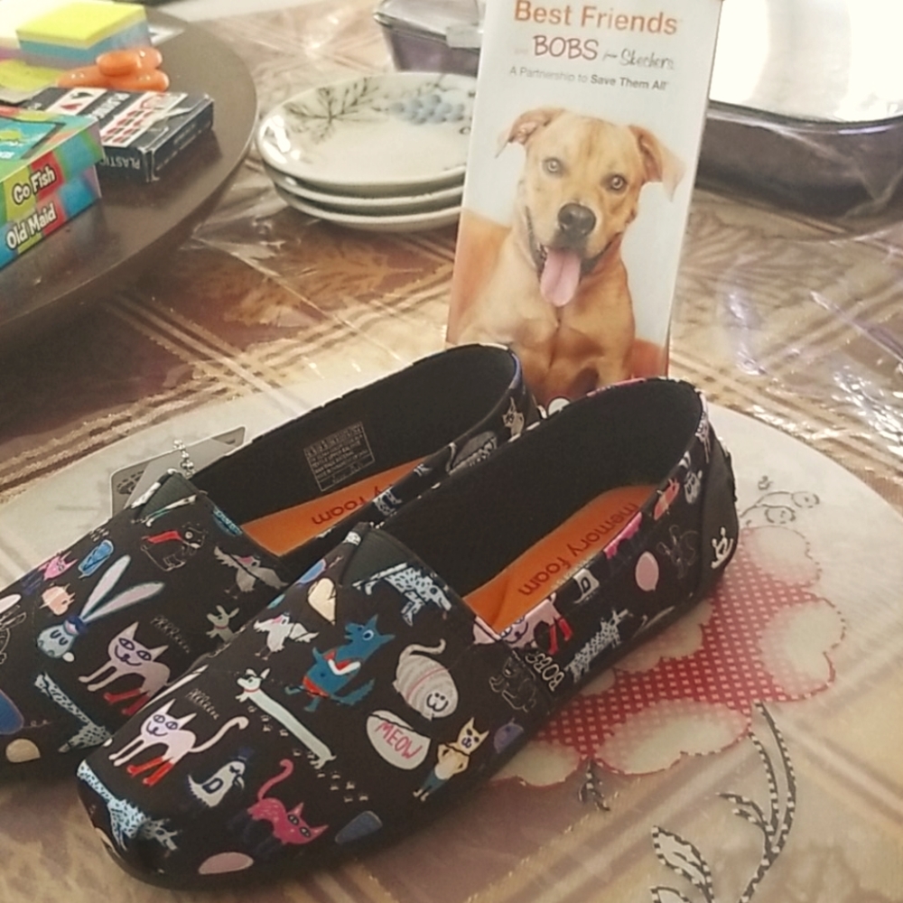 Cartoon Covered Memory Foam Loafers